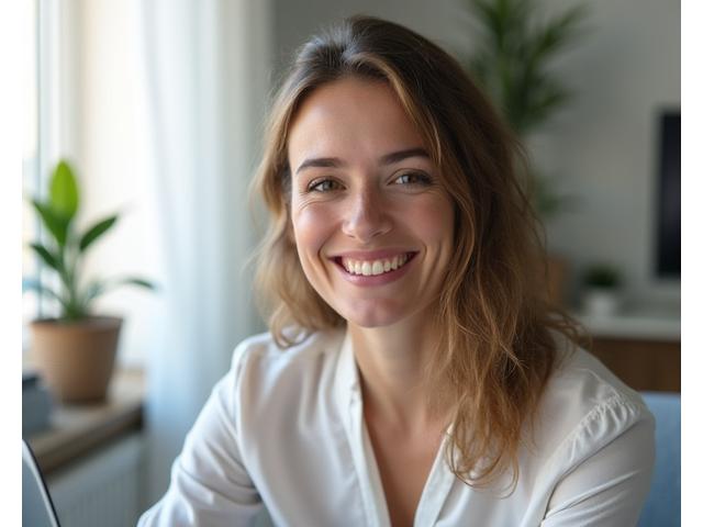 Увеличена снимка на ръце, които държат смартфон с икона на видео разговор, символизираща онлайн консултации с експерти.