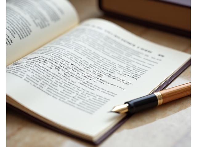 Отворена книга със законодателни текстове или правен документ, символизиращ сложността и важността на юредическите аспекти на предоставяните услуги.